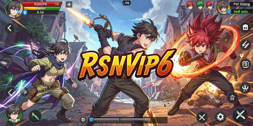Visual menakjubkan dalam gameplay RSNVIP6 yang kaya akan aksi.