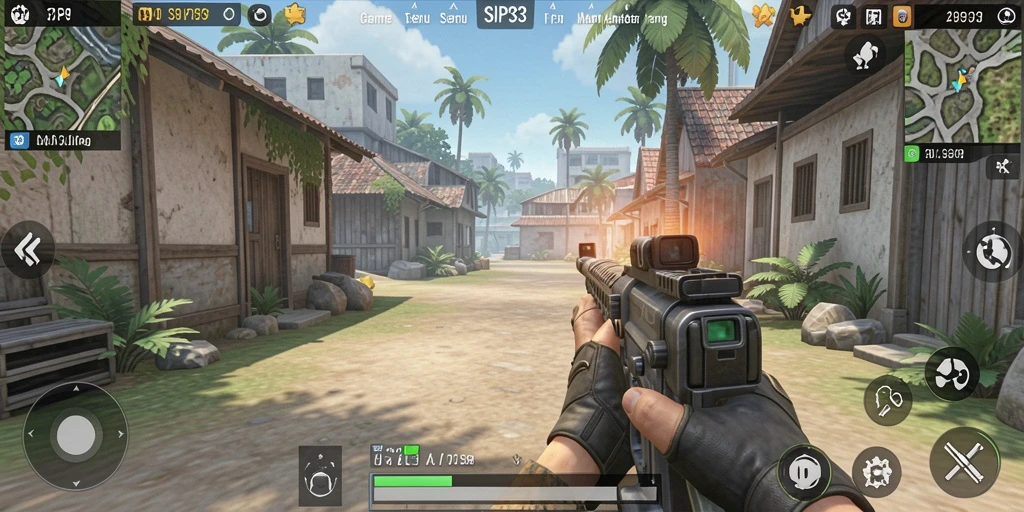 Tampilan gameplay seru di SIP33 dengan aksi mendebarkan.