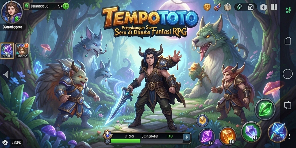Gameplay seru TEMPOTOTO yang memukau dan menantang.