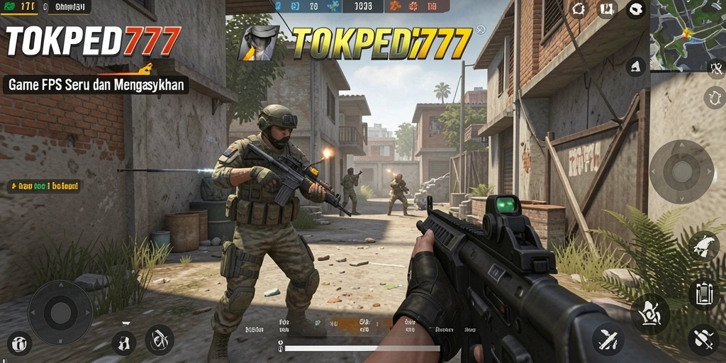 Gameplay seru dan menegangkan di TOKPED777.